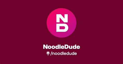 noodledude|NoodleDude .